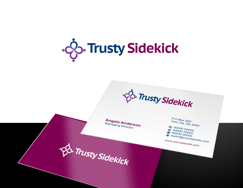Logo Design by designgreen for Trusty Sidekick Virtual Assistant | Design #1345406