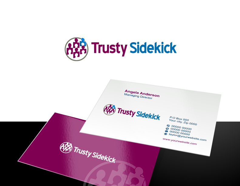 Logo Design by designgreen for Trusty Sidekick Virtual Assistant | Design #1345407