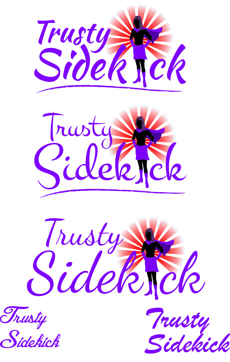 Logo Design by DH Design & Illustration for Trusty Sidekick Virtual Assistant | Design #1349572