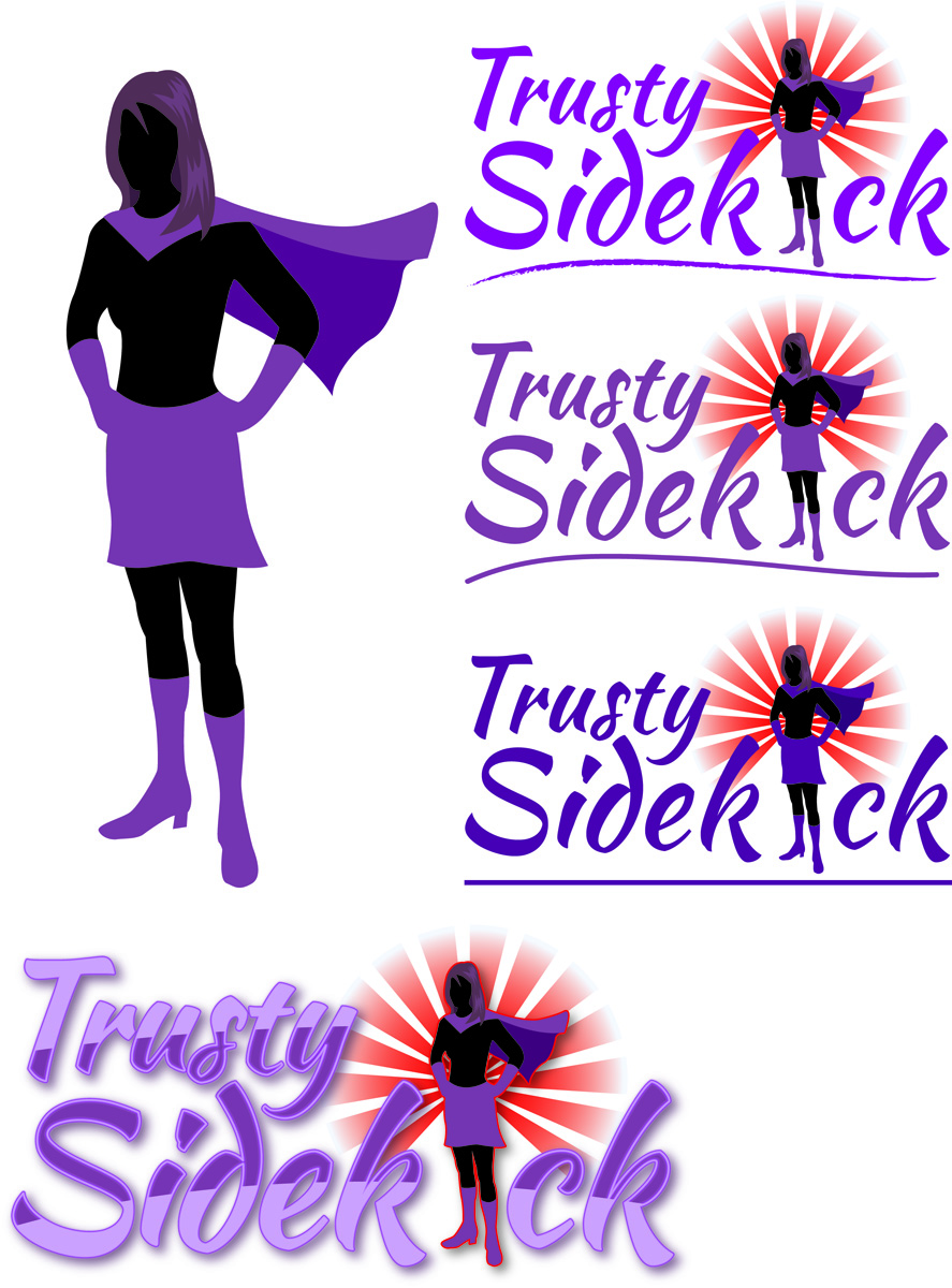 Logo Design by DH Design & Illustration for Trusty Sidekick Virtual Assistant | Design #1358364