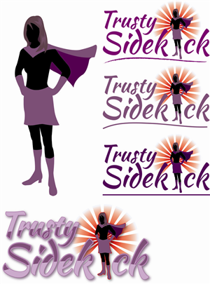 Logo Design by DH Design & Illustration for Trusty Sidekick Virtual Assistant | Design: #1358364