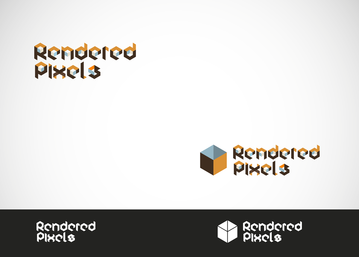 Diseño de Logo por Pablo Acedo para Rendered Pixels | Diseño #1360724
