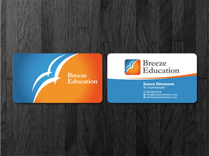 Design de Carte de Visite par Atvento Graphics pour Breeze Education | Design : #1338569