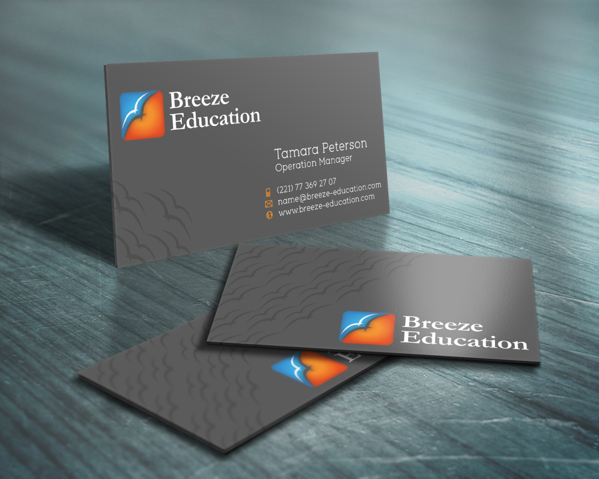 Design de Carte de Visite par HYPdesign pour Breeze Education | Design #1345675