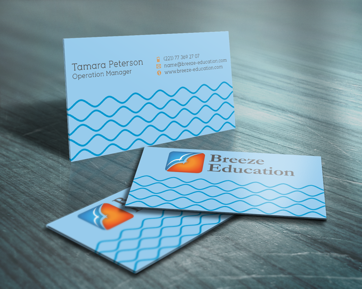 Diseño de Tarjeta de Presentación por HYPdesign para Breeze Education | Diseño #1345680