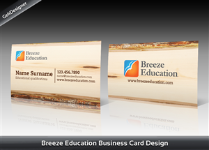 Business Card Design by gekgrfx for Breeze Education | Design: #1347324