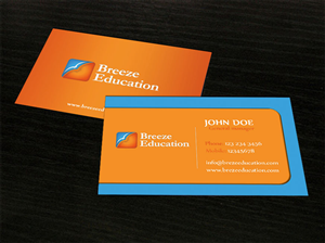 Visitenkarten-Design von farani für Breeze Education | Design: #1350778