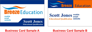 Business Card Design by Bhun