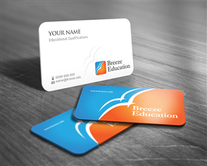 Design de Carte de Visite par Cyanide Designz pour Breeze Education | Design : #1339416