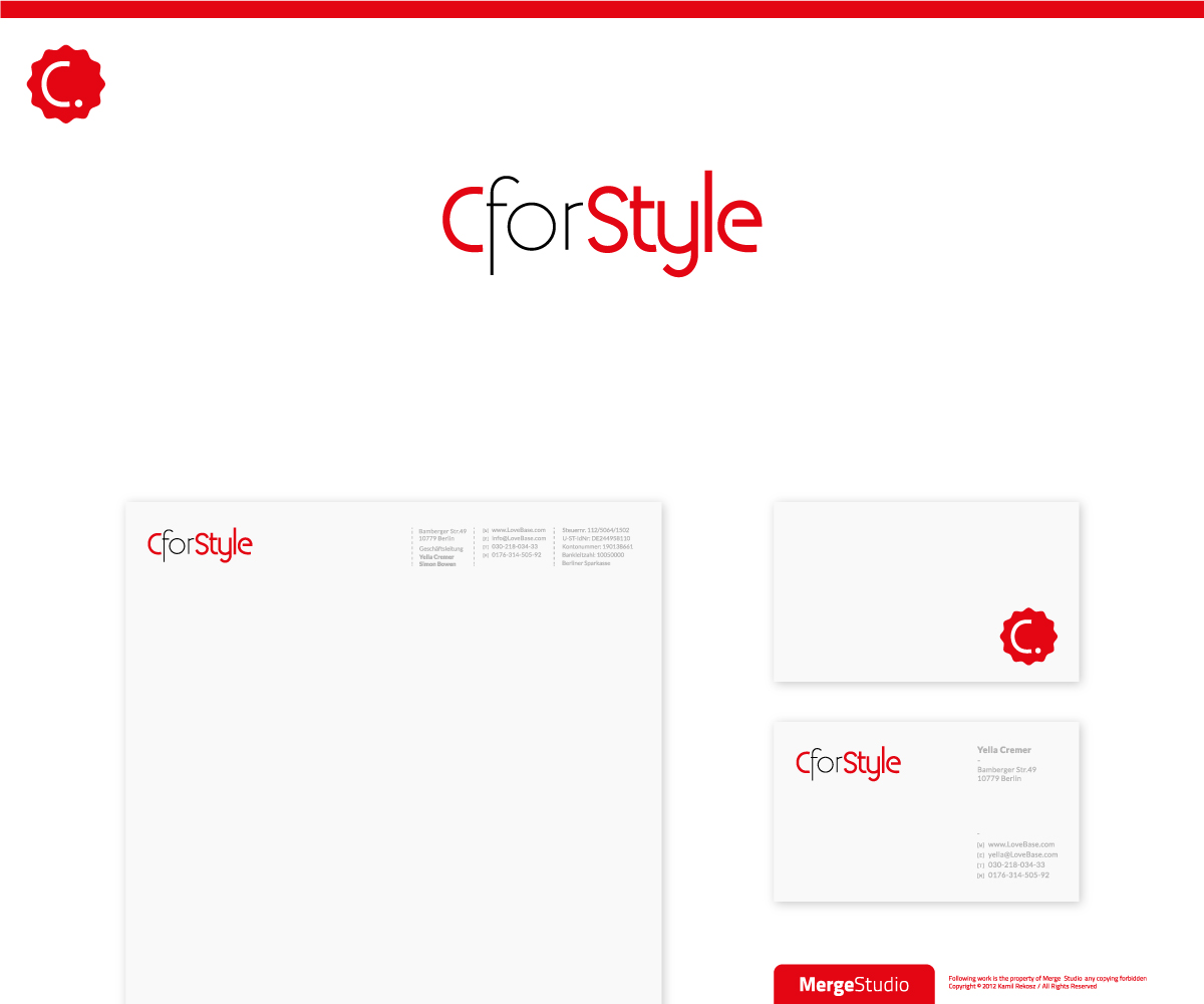 Logo Design by MergeStudio for CforStyle | Design #1355776