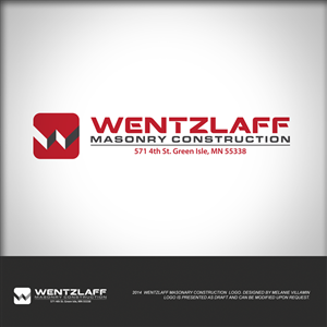 Logo-Design von mvillamin für Wentzlaff Masonry Construction | Design #4713760