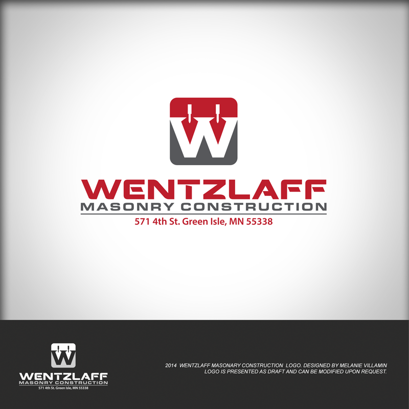 Logo Design by mvillamin for Wentzlaff Masonry Construction | Design #4741851