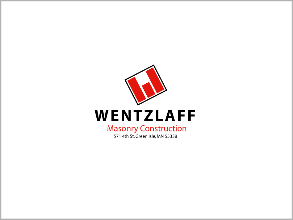 Logo-Design von Titudesign für Wentzlaff Masonry Construction | Design #4742156