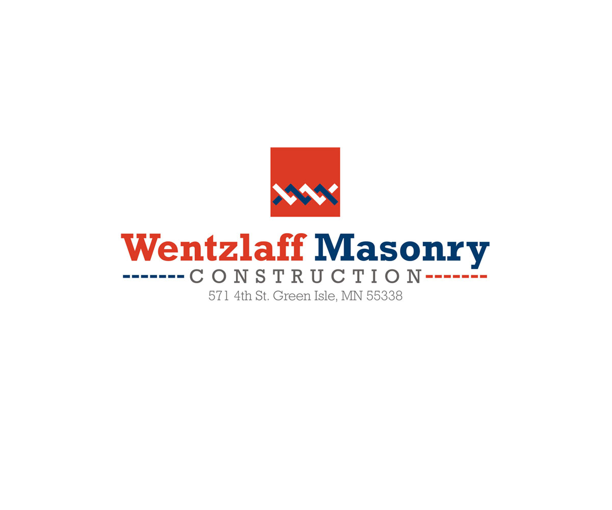 Logo Design by ElectricBill for Wentzlaff Masonry Construction | Design #4745400