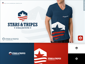 Logo Design by Raoul Camion for Stars & Stripes Collective | Design #4894309