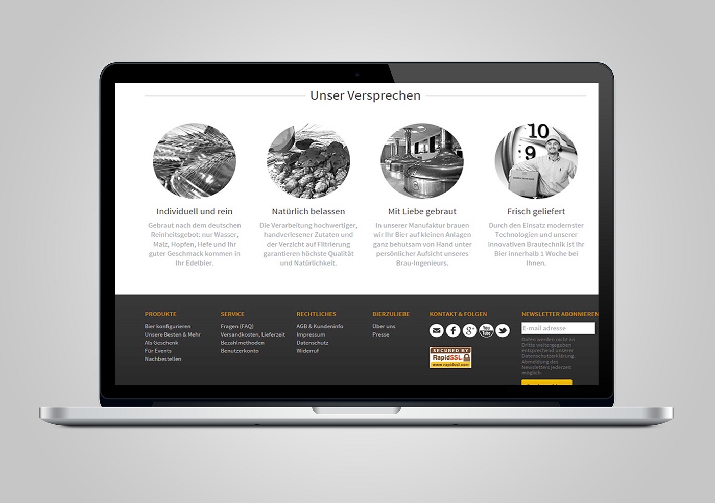 Photoshop Design by Smart Line Adv for Oliver Stock WebDesign | Design #4718982