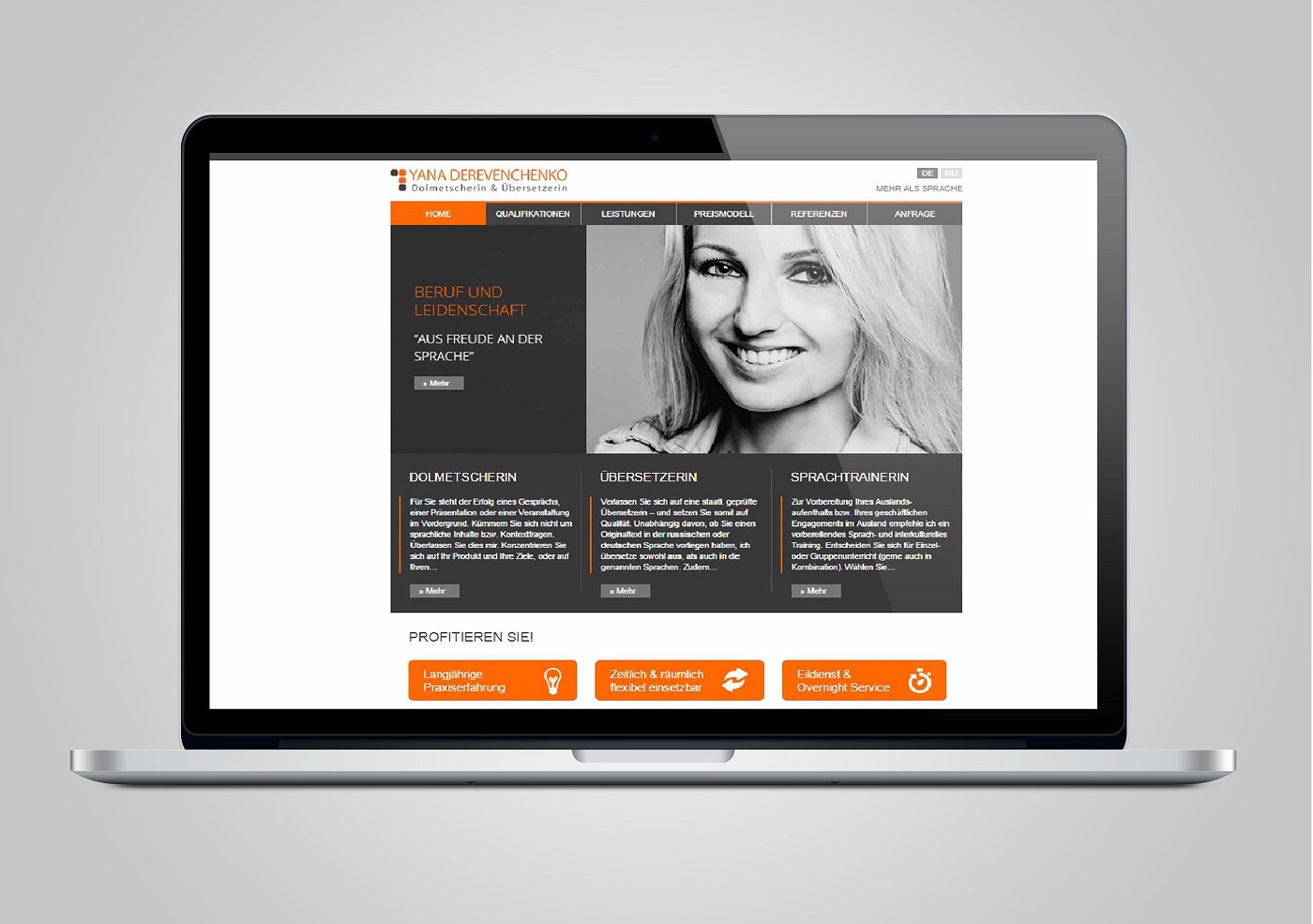 Photoshop Design by Smart Line Adv for Oliver Stock WebDesign | Design #4719021