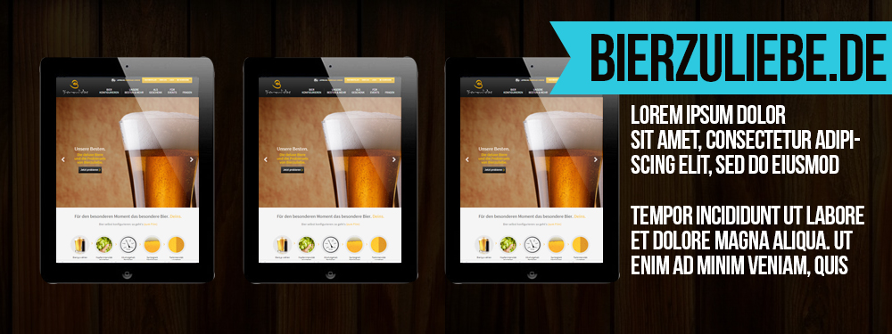 Photoshop Design by Karolin for Oliver Stock WebDesign | Design #4822735