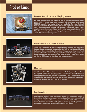 Brochure Design by Impressive Solutions for Cardboard+Gold%2C+Inc. | Design: #1344192