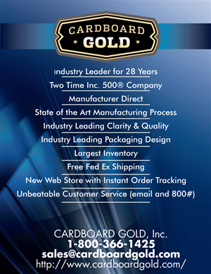 Brochure Design by Impressive Solutions for Cardboard+Gold%2C+Inc. | Design: #1344194
