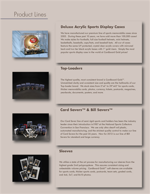 Brochure Design by Impressive Solutions for Cardboard+Gold%2C+Inc. | Design: #1345630