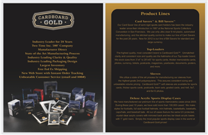 Brochure Design by barinix for Cardboard+Gold%2C+Inc. | Design: #1339162