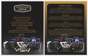 Brochure Design by barinix for Cardboard+Gold%2C+Inc. | Design: #1340374