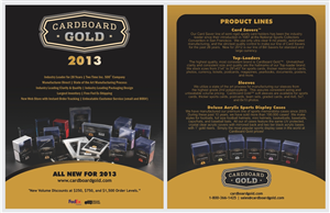 Brochure Design by barinix for Cardboard+Gold%2C+Inc. | Design: #1342869