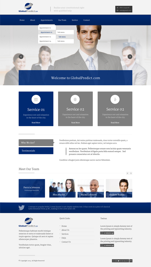Web Design by iLibart for this project | Design #4727587
