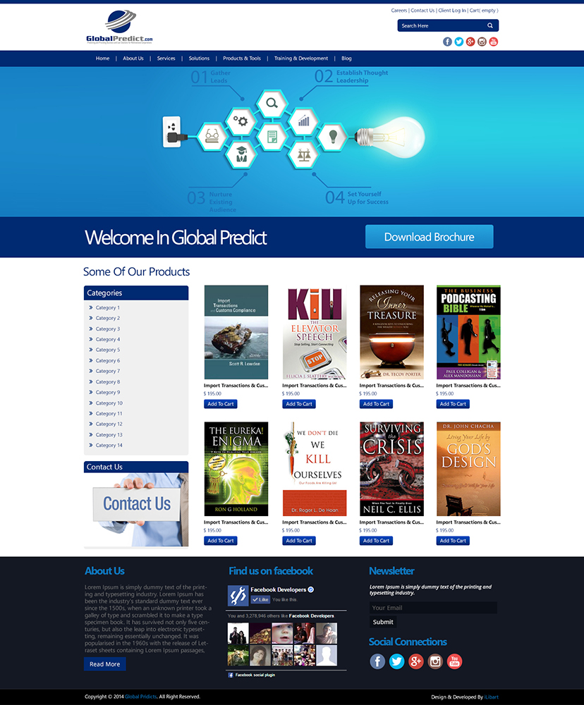 Web Design by iLibart for this project | Design #4736256