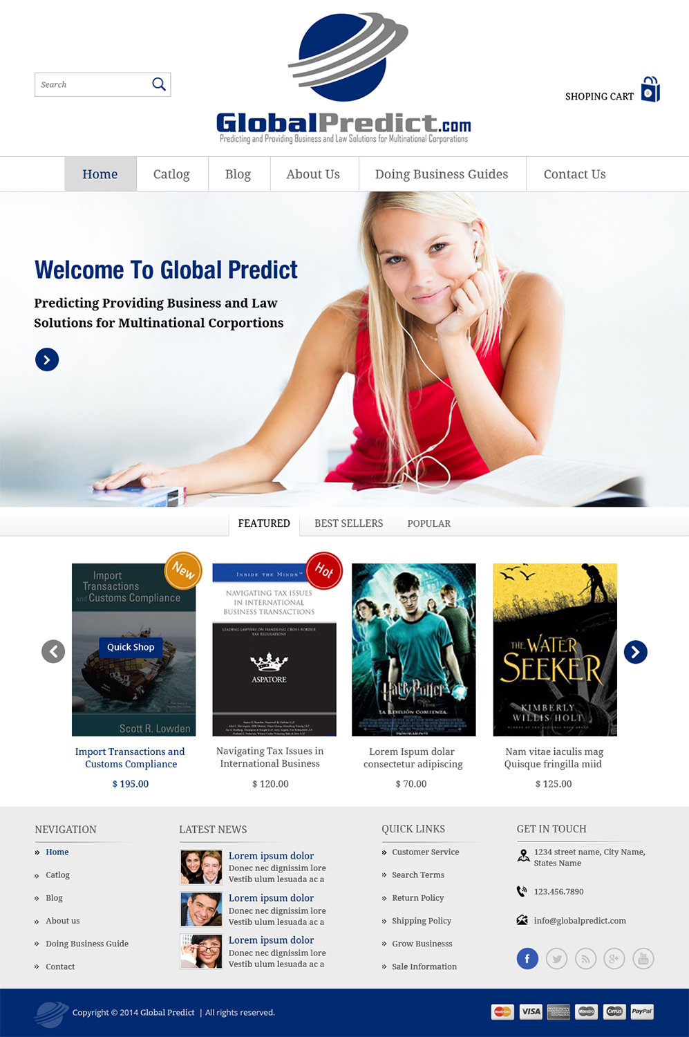 Web Design by Creative Usha for this project | Design #4715261