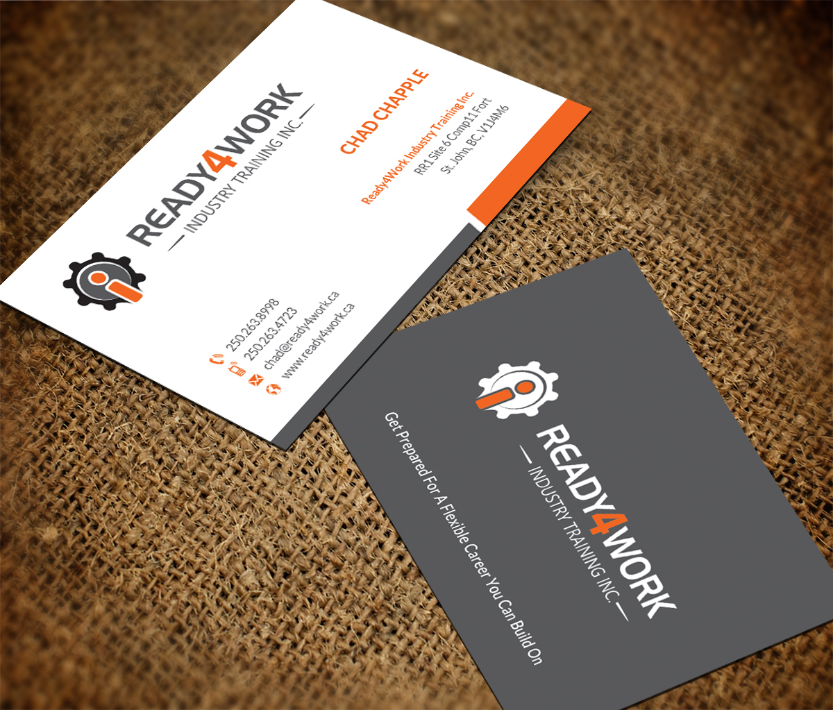 Business Card Design by Sarah Haroon for this project | Design #4711081