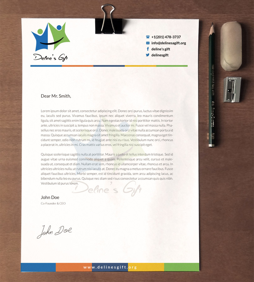 Stationery Design by Pointless Pixels India for this project | Design #4731020