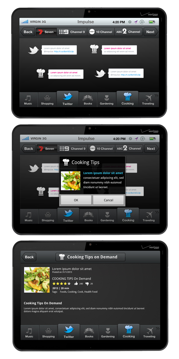Diseño Web por Sumit para Impulse Screen | Diseño: #1428232