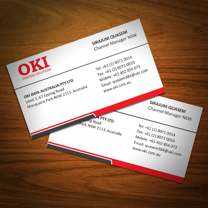 Business Card Design by Abikasirajan for this project | Design #4765569