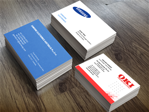 2 x Business Card (Simple) Recreation (Pre-designed) - in PDF file format; editable text; and, print