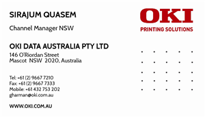 Business Card Design by red.dot