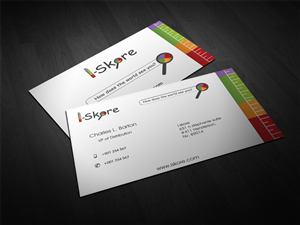 i-skore Business Card Design Project | Business Card Design by Scorpius design