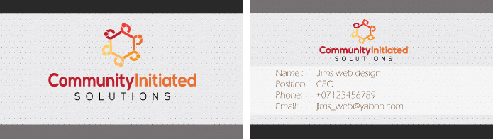Visitenkarten-Design von jims_web für dieses Projekt | Design #4762419