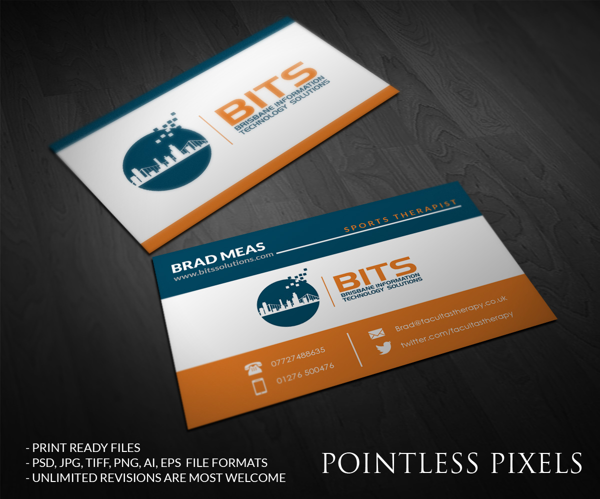 Diseño de Tarjeta de Presentación por Pointless Pixels India para este proyecto | Diseño #4789715