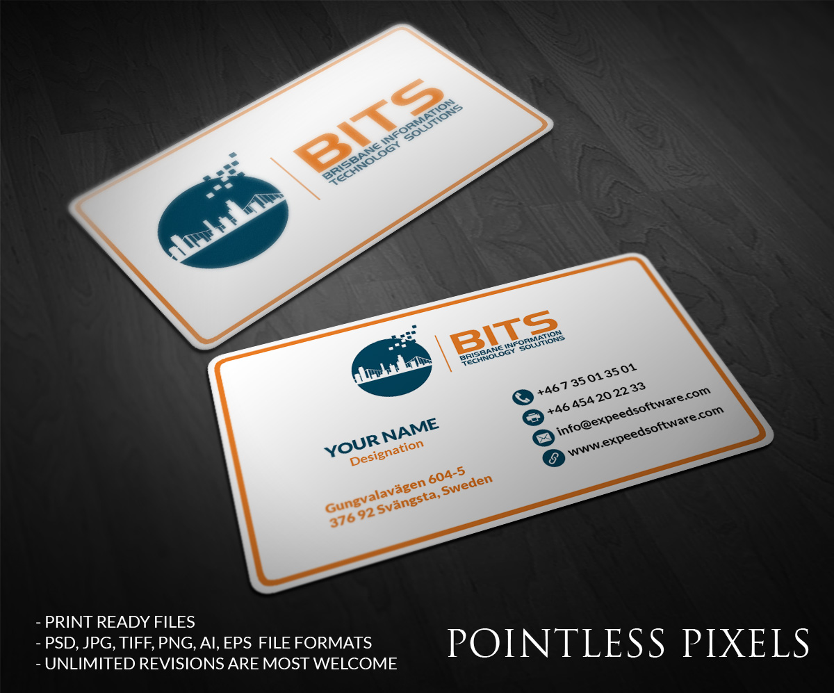 Diseño de Tarjeta de Presentación por Pointless Pixels India para este proyecto | Diseño #4789753