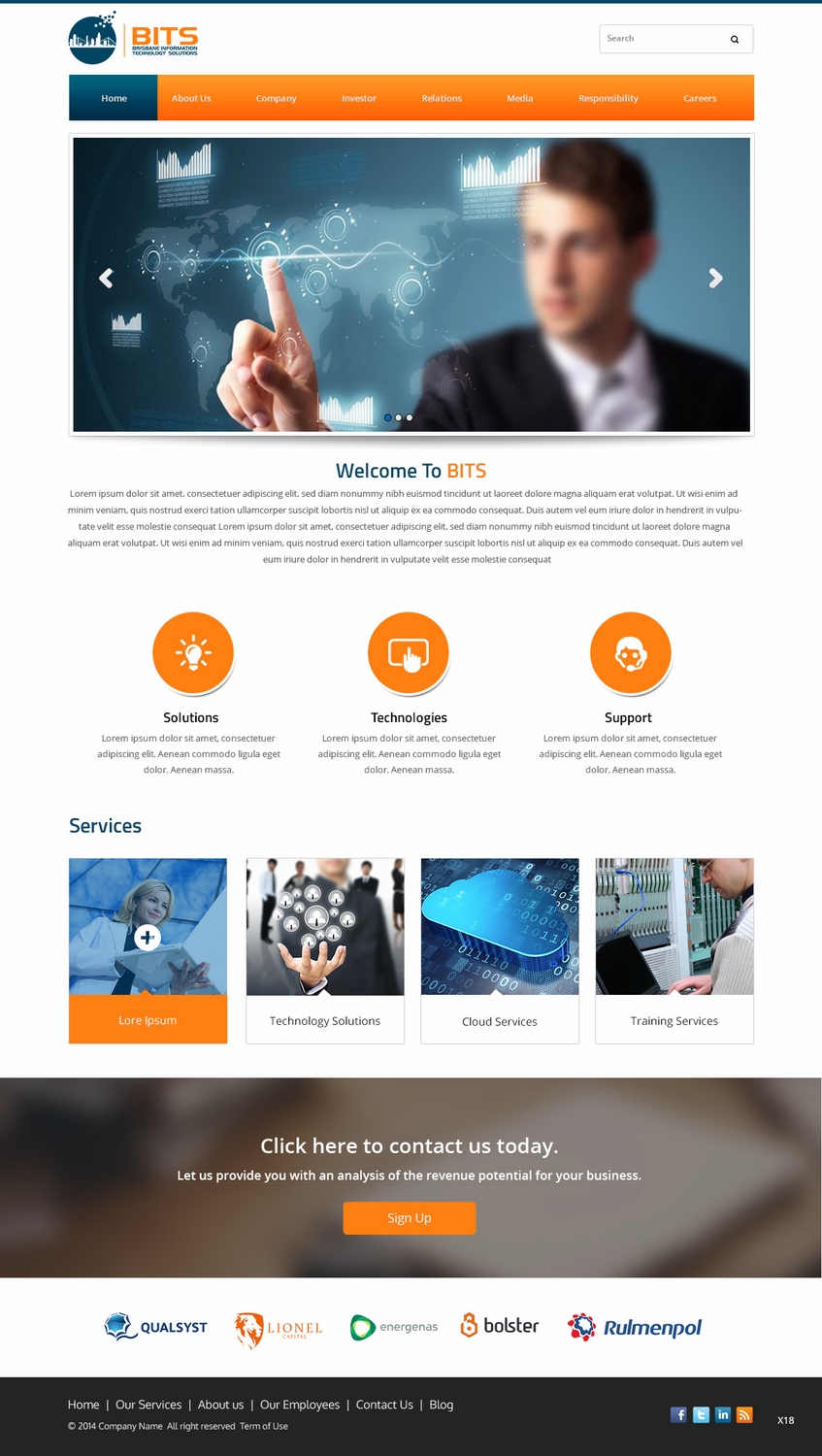 Web Design by pb for this project | Design #4801950