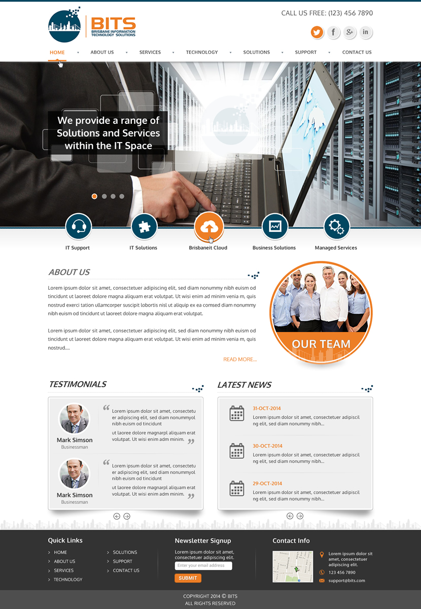 Web Design by Sbss for this project | Design #4802583