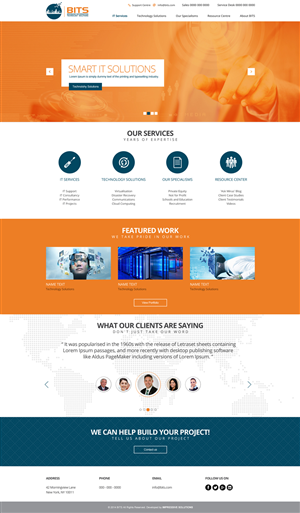 Diseño Web por Impressive Solutions para este proyecto | Diseño: #4790454
