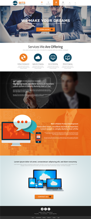 Web Design by iLibart for this project | Design #4802966