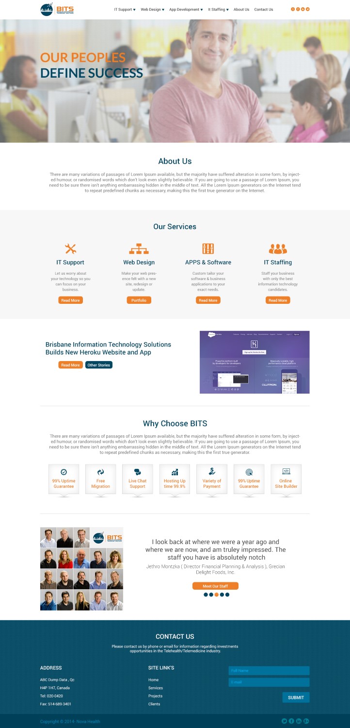 Web Design by TechWise for this project | Design #4790390