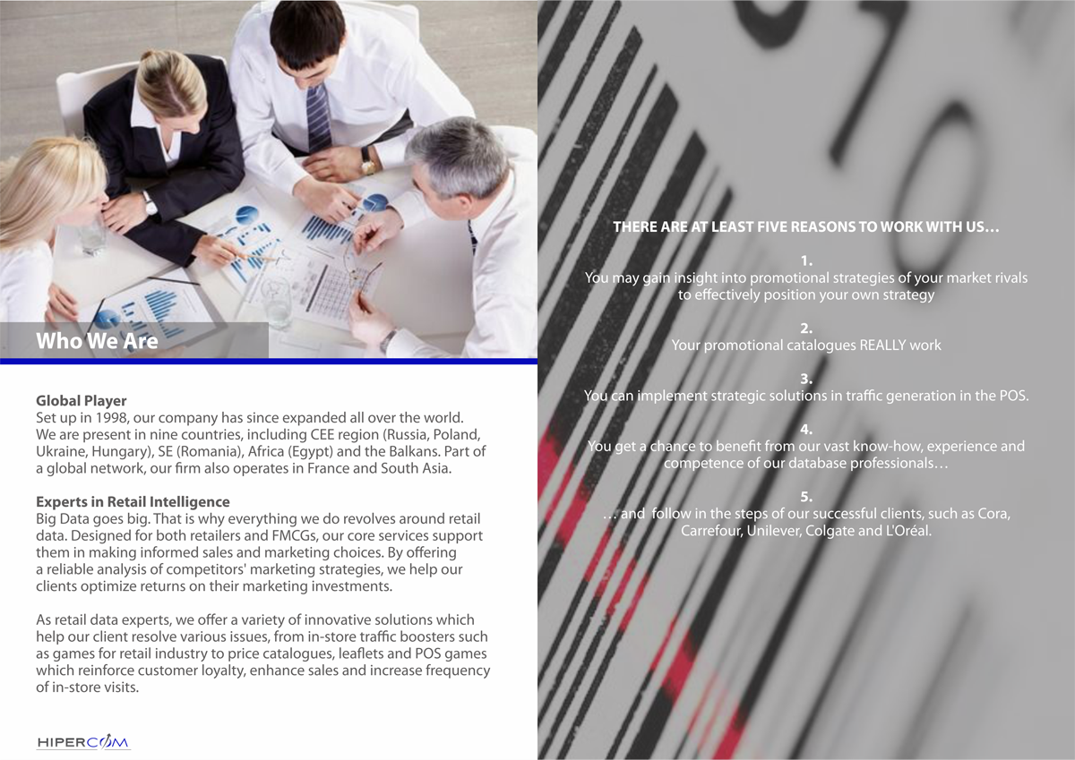 Catalogue Design by barinix for Hiper-Com sp. z o.o. Adress: Lwowska 17/8 Postal code: 00-658 Warszawa VAT number: PL5262255301  | Design #4773962