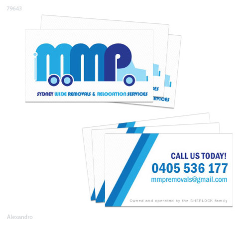 Business Card Design by Expecto.io for MMP Removals and Relocation | Design #1381027