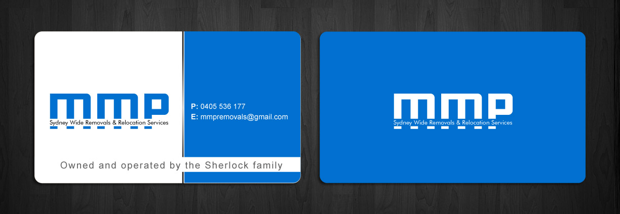 Business Card Design by Sbss for MMP Removals and Relocation | Design #1354099