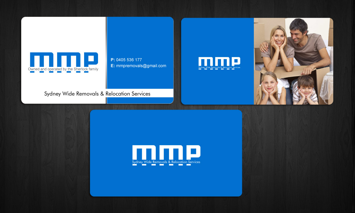 Business Card Design by Sbss for MMP Removals and Relocation | Design #1354555